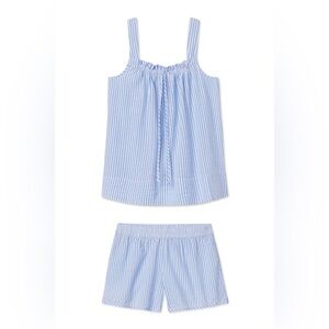 Lake Pajamas Seersucker set sz M